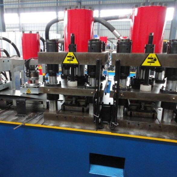 Factory made hot-sale Roof Panel Roll Forming Machine - Fully automatic door frame making machine – Zhongtuo detail pictures