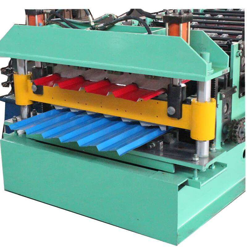 Big discounting Galvanized Sheet Roll Forming Machine - Double layer machine – Zhongtuo detail pictures