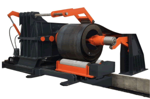 Hydraulic Decoiler 15 Tons with loading car