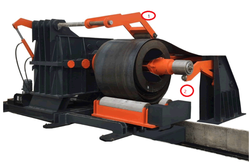 15 Ton hydraulic decoiler