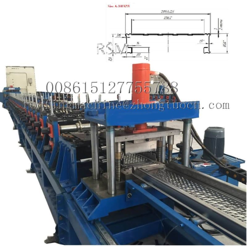 2017 wholesale price Square Shaped Forming Machine - Metal Decking Machine – Zhongtuo detail pictures