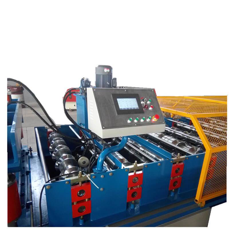 Factory wholesale Color Shutter Roll Garage Door Making Machine - Metal roofing sheet machine – Zhongtuo detail pictures