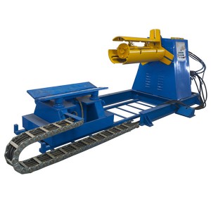 7 Ton hydraulic decoiler for roofing forming machine