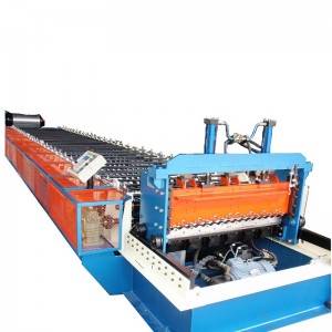 Free sample for Strut Channel 41×41 Rolling Forming Machine - Corrugated sheet roll forming machine – Zhongtuo