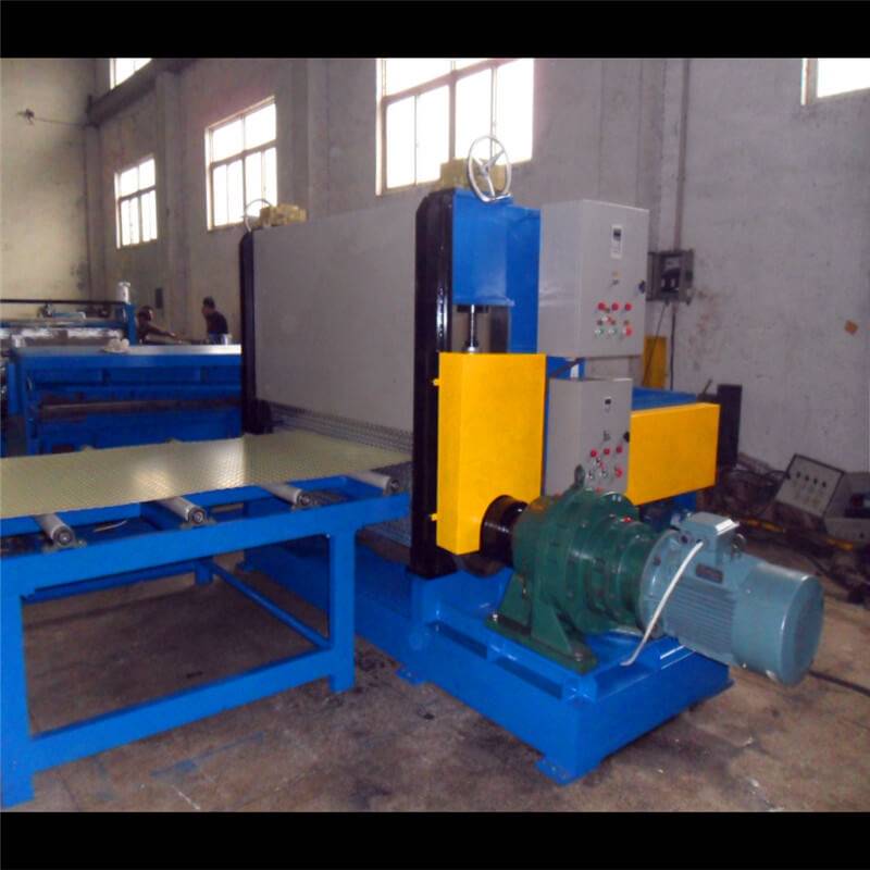 Trending Products Roof Tile Roll Making Machine - Metal embossing machine – Zhongtuo detail pictures