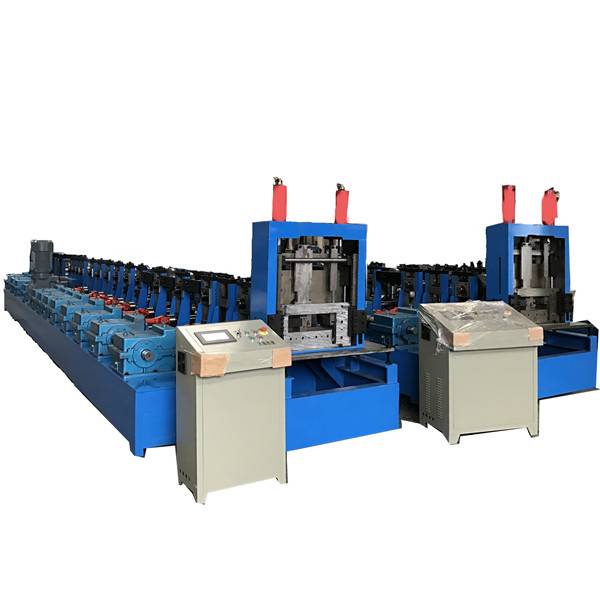 Factory supplied Tile Sheet Making Machine - Fully Automatic Zee Purline Rolling Forming Machine – Zhongtuo detail pictures