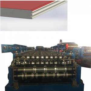 Big discounting Galvanized Sheet Roll Forming Machine - EPS Rockwood Sandwich panel production line – Zhongtuo
