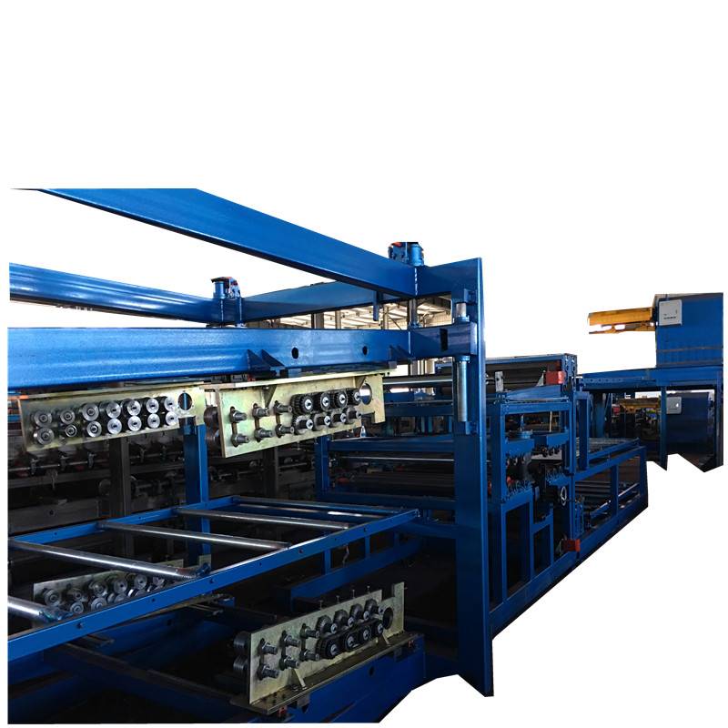 High Quality Glazed Tiles Roof Ridge Cup Roll Forming Machine - EPS Rockwood Sandwich Panel Production Line – Zhongtuo detail pictures
