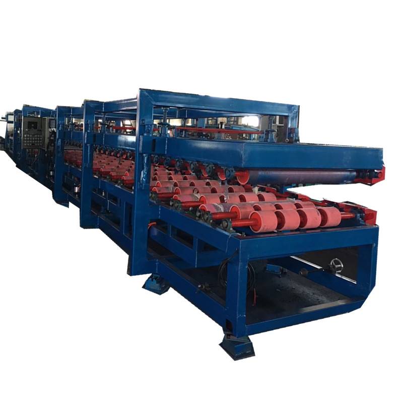 High Quality Glazed Tiles Roof Ridge Cup Roll Forming Machine - EPS Rockwood Sandwich Panel Production Line – Zhongtuo detail pictures