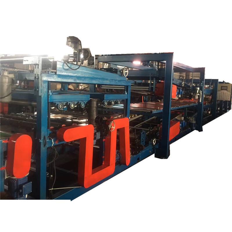 High Quality Glazed Tiles Roof Ridge Cup Roll Forming Machine - EPS Rockwood Sandwich Panel Production Line – Zhongtuo detail pictures
