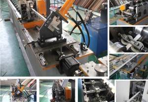 OEM/ODM Supplier Highway Guardrail Sheet Roll Forming Machine – T-grid roll forming machine  – Zhongtuo