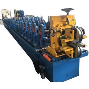 Trending Products Rolling Shutter Door Forming Machine - Metal Interlocked pipe with punching holes for rails  – Zhongtuo