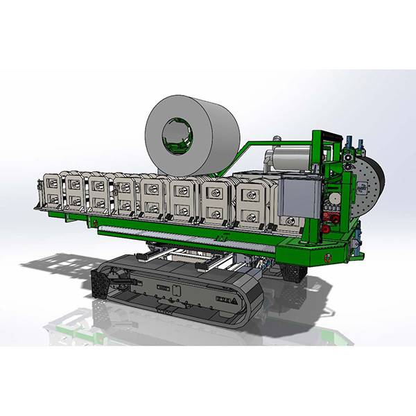 China Manufacturer for Drywall Roll Forming Machinery - Loading car type rolling forming machine/Vehicle-mounted rolling machine – Zhongtuo detail pictures
