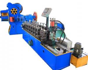 China Gold Supplier for Terrazzo Tile Polishing Machine - Net type wall angle roll forming machine – Zhongtuo