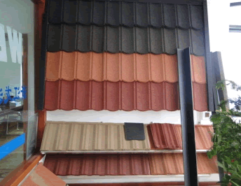 Chinese Professional Upright Shelf Storage Racking Shelves Roll Forming Machine - Stone coated roofing machine – Zhongtuo detail pictures