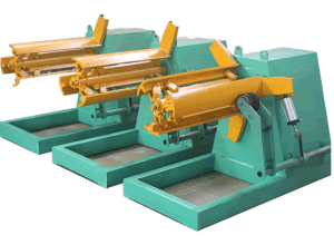 New Delivery for Steel Roof Tile Making Machine - Weight Capacity Of 3 Ton Or 5 Ton Hydraulic Uncoiling / Decoiling Machine With Max Coil Width 500mm – Zhongtuo