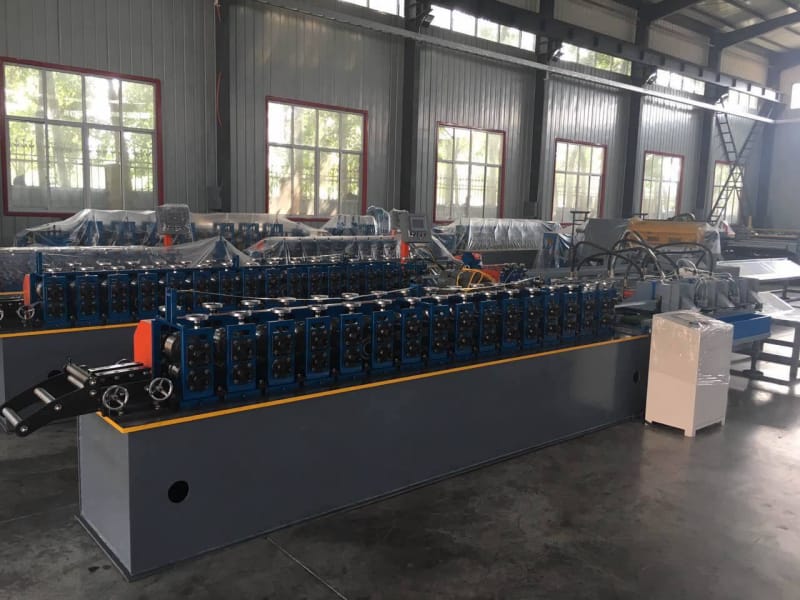 18 Years Factory Door Frame Forming Machine - The popular full automatic T grid machine – Zhongtuo detail pictures