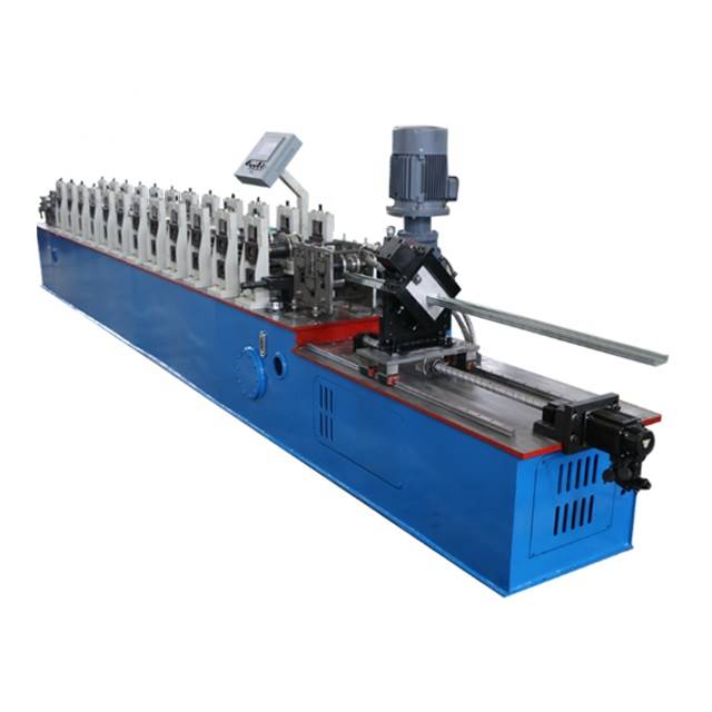 18 Years Factory Door Frame Forming Machine - U channel machine – Zhongtuo detail pictures