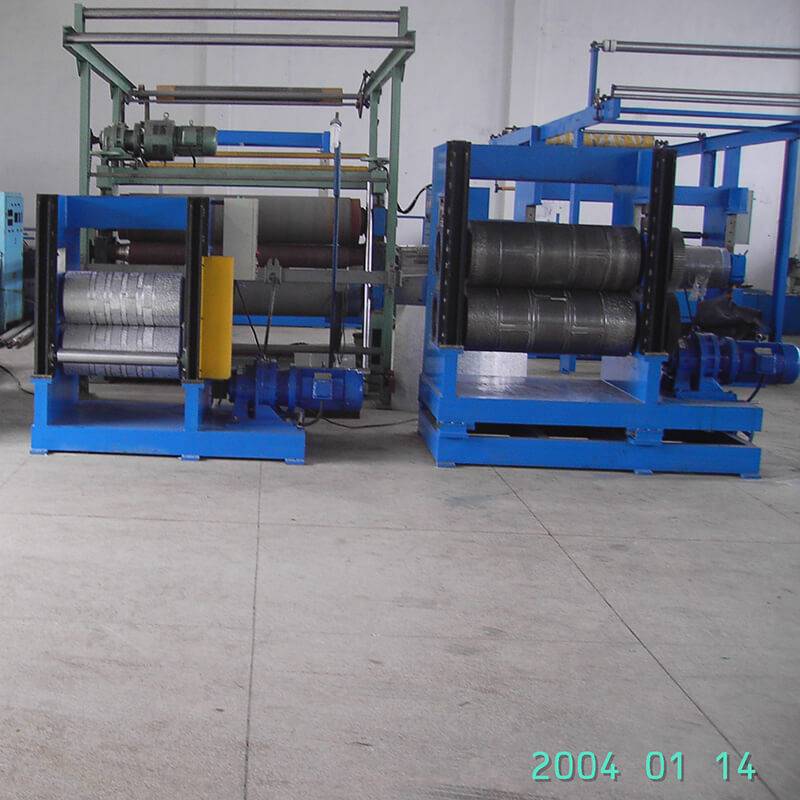 Factory Promotional Steel Silo Grain Storage Roll Forming Machine - Simulation Brick Pattern Metal EmbossingProduction Line – Zhongtuo detail pictures