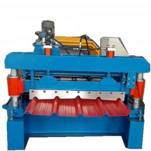 Box profile metal roofing sheet machine