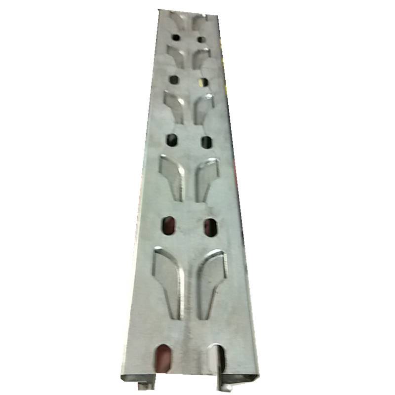 Factory made hot-sale C Channel Steel Roll Forming Machine - Butterfly holes upright machine – Zhongtuo detail pictures