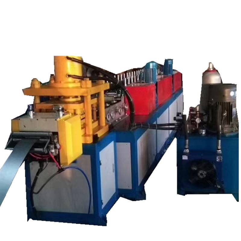 Factory made hot-sale C Channel Steel Roll Forming Machine - Butterfly holes upright machine – Zhongtuo detail pictures