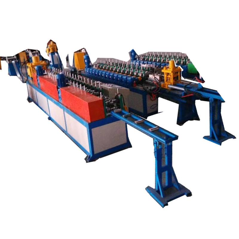 Factory made hot-sale C Channel Steel Roll Forming Machine - Butterfly holes upright machine – Zhongtuo detail pictures
