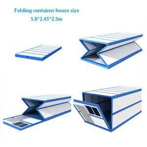 Big discounting Metal Studs And Track Machine -
 Easily Installing China 20FT Office Folding Container House for Sale – Zhongtuo