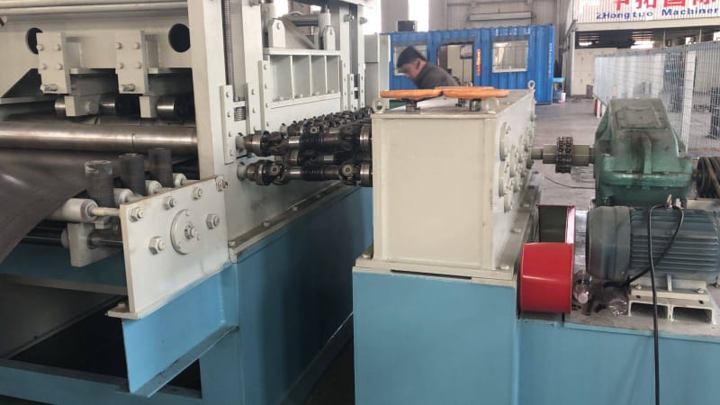 Quality Inspection for Iron Steel Roof Tile Making Machine - Cut to Length Production Line – Zhongtuo detail pictures