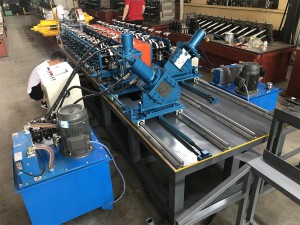 duoble line keel and track roll forming machine