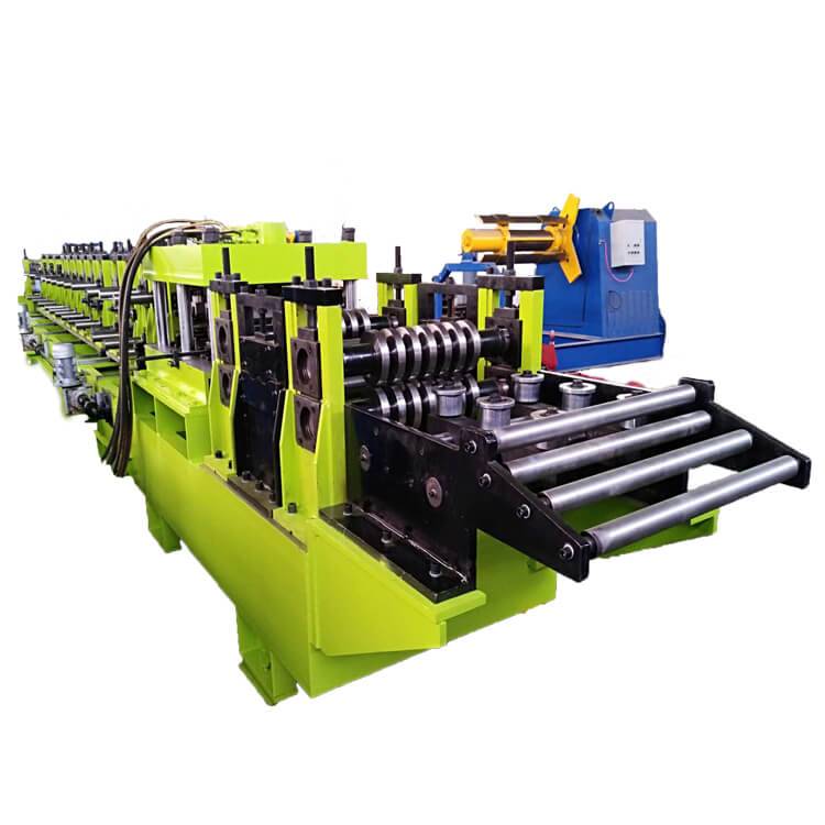 Manufacturer of Galvanized Decking Roll Forming Machine - Interchangeable c/z purlin rolls forming machine – Zhongtuo detail pictures