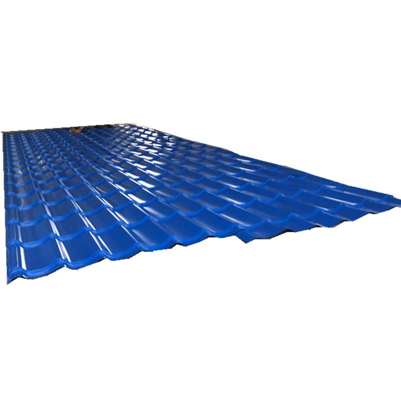 China Supplier Roof Making Machine - Glazed Steel Tile Making Machinery for Colored Glazed Steel Roofing Sheet – Zhongtuo detail pictures