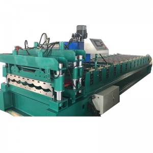 Glazed Steel Tile Making Machinery for Colored Glazed Steel Roofing Sheet
