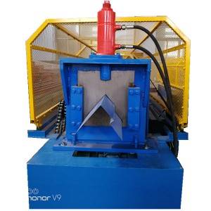 New Delivery for Steel Roof Tile Making Machine - Steel Ridge Cap Roll Forming Machine – Zhongtuo