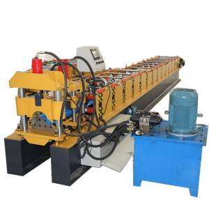 Metal Galvanized Color Steel Ridge Cap Roll Forming Machine