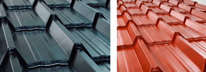 Roof and wall sheet