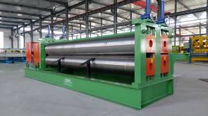 Thin sheet horizontal round wave making machine