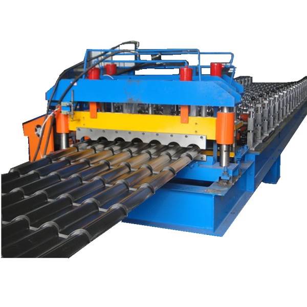 Original Factory Furring Channel Forming Machine - 950mm Arc Glazed tile roofing making machine pillar frame – Zhongtuo detail pictures