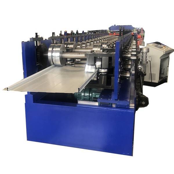 Cheapest Price Floor Deck Sheet Roll Forming Machine - Concealed fastening metal wall and fascia panel rolling forming machine – Zhongtuo detail pictures