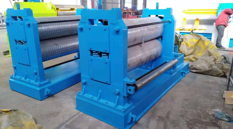 Good quality Galvanized Pipe Making Machine - Metal sheet embossing machine – Zhongtuo detail pictures