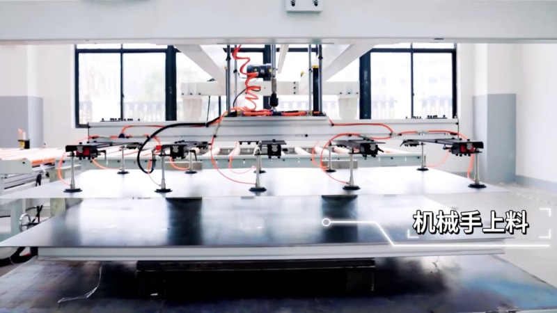 NCM-660 Automatic Door Panel Production Line For Steel Fire Security Door | Zhongtuo
